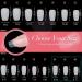 Matte Full Cover Soft Gel Nail Tips - 240Pcs Pre-shaped Gelly Tips, No Filed, Acrylic Clear Fake Press On Nails - 15 Sizes - Buy Online on GoSupps.com