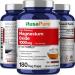 Pure Magnesium Oxide 1000mg | 180 Veggie Caps | Non-GMO & Gluten Free - Buy Online on GoSupps.com