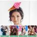 POPETPOP Ice Cream Headband Dress Up Ice Cream Cone Headband Ice Cream Party Hat Costume Party Accessory Headband Novelty Headwear Dessert Headpiece Food Cosplay - Buy Online on GoSupps.com