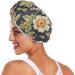 Vintage Flower Hair Towel 2 Pack | Super Absorbent Quick Dry Hair Turbans for Women & Girls - Buy Online on GoSupps.com