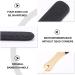 Pwocvoe Four Sided Foot File Foot Rasp Feet Hard Skin Remover Pedicure Scrubber Tool for Men Women Dead Skin Heel Callus Remover Pedicure File - Buy Online on GoSupps.com