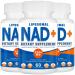 2200mg Liposomal NAD+ Supplement NAD Supplement for Cellular Energy Aging Defese 180 Capsules