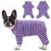 Axcimond dogs one -divider long -sleeved dogbody after op for small medium -sized dogs op body dog castration bitch male puppy pajama body dog after op wound protection antleck dog cone alternative lila
