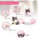 Ouuonno Wound Surgery Recovery Suit for Cats | Pink Medium | Abdominal Wounds & Skin Diseases | E-Collar Alternative Pajama Suit - Buy Online on GoSupps.com