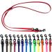 Biothane dog linen black hook adjustable for small dogs / large dogs 2m / 2.40m / 2.80m / 3.50m / 5m (red 2.80m x 9mm) 2.80m x 9mm red