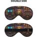 SSIMOO Bronze Gears Clock Eye Mask - Soft Breathable Travel Eye Patch for Relaxation | International Shipping - Buy Online on GoSupps.com