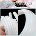 VOKOY 12 Pcs White Plastic Headbands - 1 Wide Plain Headbands for Girls and Women - Buy Online on GoSupps.com