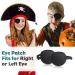 Buy 2-Pack Eye Flaps for Adults & Kids - Comfortable Elastic Sleep Eye Patches for Recovery - Black Pirate Style - Buy Online on GoSupps.com