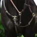 Buy Passier Marcus Ehning Black Silver Breastplate with Martingale Fork for Ponies - Premium Quality Equestrian Gear - Buy Online on GoSupps.com
