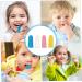 Minkissy 4-Piece Silicone Toothbrush Set for Children | Finger Brush & Rubber Toys for Toddler Oral Care - Buy Online on GoSupps.com