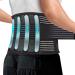 A+ Choice Lower Back Brace Support Belt - Lightweight Breathable Lumbar Support Belt for Men/Women Sciatica Back Pain Relief Plus Size XL 1XL (Waist37.4-41.3)