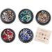 FEIlei Clear Crystal Nail Rhinestones 3D Nail Gems Nail Diamonds Metal Nail Studs - Buy Online on GoSupps.com