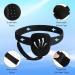 Hernia Belt for Men - Adjustable Inguinal Support for Groin Pain Relief | Left & Right Side | Removable Compression Pads - Black - Buy Online on GoSupps.com