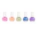 Three Cheers for Girls - Confetti Nail Polish Set - Nail Polish Set for Girls & Teens - Includes 5 Colors - Non-Toxic Nail Polish Kit for Kids Ages 8+