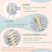 S-Noilite Tousled Updo Claw Clip Hair Bun - Silver Grey Synthetic Curly Wavy Scrunchies for Women - Buy Online on GoSupps.com