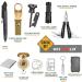 Survival Kit Nikolaus Gifts for Men | Cool 12-in-1 Outdoor Equipment for Christmas Birthdays & Adventures - Buy Online on GoSupps.com