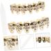 SHERCHPRY 1 Set Teeth Jewelry Single Teeth Grill Grills for Your Teeth for Kids Tooth Gems Big Gold Tooth Cool - Buy Online on GoSupps.com