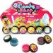 Beauty4Britain Set of 18 Lip Balm Unisex Cocktail Candy Shop Fairy Tale Shining Non Colour Lipbalm - Buy Online on GoSupps.com