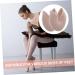 Healvian Silicone Gel Soft Slippers Pointed Heel Toe Protectors - Beige 10X9.5cm - Buy Online on GoSupps.com