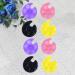 Angoily Plateaux pour Pi ces en Plastique Couleurs Assorties Palette Manucure Bague pour Artiste Ongulaire Nail Art Portable et Pratique - Buy Online on GoSupps.com