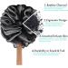 2pcs Bamboo Charcoal Loofah Back Scrubber Shower Brush for Sensitive Skin - Waterproof Handle - Buy Online on GoSupps.com