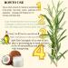 Rosemary Hair Growth Oil | 20+ Biotin Formula for Scalp Nourishment & Split End Care | 100% Natural 60ML - Promote Healthy Hair Today - Buy Online on GoSupps.com