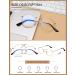 NSSIW Blue Light Blocking Round Glasses Metal Frame - Fashionable Unisex Eyewear in A2 Gold - Buy Online on GoSupps.com