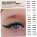 SOESFOUFU 18 Pairs Anti Sweat Eyeliner Double Stick Tape Eyeliner Sticker Eye Line Strip Man Make up Adhesive - Buy Online on GoSupps.com
