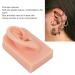 Soft Silicone Human Ear Model for Acupuncture Training and Earring Display - Light Skin Color - Buy Online on GoSupps.com