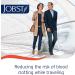 Jobst Travel Knee High Compression Socks - Prevent Deep Vein Thrombosis - 15-20 mmHg - Unisex Black XL - Buy Internationally - Buy Online on GoSupps.com