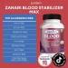 GREENVIFY Zanafi Blood Stabilizer Max 60 Veggie Capsules Maximum Strength Herbal Supplement with Banaba Leaf Juniper Berry White Mulberry Vegan Friendly Gluten Free (5) - Buy Online on GoSupps.com
