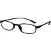 Opulize Fly 5-Pack Pocket Size Super Light Reading Glasses - Matt Black for Men & Women +2.50 Diopters Reading Aid - Buy Online on GoSupps.com