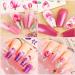 Retro Rose Nail Art Decals - 24 Sheets Floral Nail Stickers for Women | Water Transfer DIY Decoration & Manicure Tips - Buy Online on GoSupps.com