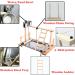 Parrots Playground Gym with Ladder Swings & Feeding Cups - For Parakeets, African Grey, Conures, Cockatiels - Cage Accessories & Toys - Buy Online on GoSupps.com