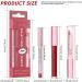  Generisch Set of 3 matte liquid lipsticks lip balm and lip pencil pink tinted moisturizing lip balm collagen lip gloss for dry lips waterproof (coffee) - Buy Online on GoSupps.com