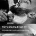 Elvielsl Men's 3-in-1 Shaving Kit with Badger Hair Brush and Stainless Steel Bowl - Traditional Wet Shave Set for Men - Buy Online on GoSupps.com