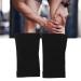 YUYTE Moisturising Compression Knee Sleeve Breathable Black Knee Brace for Meniscus Tear & Arthritis (M) | International Shipping Available - Buy Online on GoSupps.com