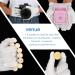 Buy White Cotton Gloves 3 Pairs for Eczema & Moisturizing | Washable Hand Spa Gloves for Men & Women | Perfect for Jewelry Film & Coin Inspection - Buy Online on GoSupps.com