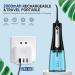 350ML Cordless Water Flosser - Powerful Teeth Cleaning & Flossing with 6 Jet Tips 5 Pressure Modes Rechargeable Oral Irrigator for Home & Travel (Black - Buy Online on GoSupps.com