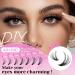 Veleasha Lash Extension Kit - 280PCS Wispy Lashes (40D & 50D) with Bond Seal & Tweezers for Self Application - 9-16mm Lash Clusters - Buy Online on GoSupps.com
