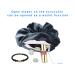 Velvet Hair Pocket Scrunchies with Hidden Zipper - 4 Mixed Pack | Elastic Hair Accessories for Women and Girls - Buy Online on GoSupps.com