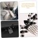 Ipetboom Black Crystal Hair Accessories Brides Hair Decoration Hair Clip for Wedding Vintage Hair Accessories Wedding Headpiece for Bride Bridal Alloy Comb Bridesmaid Fashion - Buy Online on GoSupps.com
