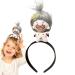 Doll Headband - Constellation Doll Hairband Cute Hairhoops | Cute Hairhoops for Styling Makeup Fashion Plush Doll Hairband for Girls Kids Libra
