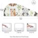 Super Absorbent Animal Babies Hair Towel 2 Pack - Quick Dry Hair Turbans for Women & Girls - Buy Online on GoSupps.com