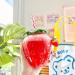 WYSRJ Reusable Boba Cup Bubble Tea Cup 2Pack 17 Oz Strawberry Shaped Kawaii Cup with Straw and Strawberry Pendant Cute Smoothie Cups Iced Coffee Cups for Home Office School 2 Count (Pack of 1) - Buy Online on GoSupps.com