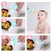 Baby Fruit Food Feeder Pacifier - 2 Pack Silicone Teething Toy with 6 Sac, 1 Clip (Cyan & Light Pink) - Buy Online on GoSupps.com