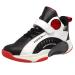 HSNA Basketball Shoes for Kids Velcro Sports Shoes Boys Size 30-40 36 EU Black Red