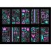 Glow In The Dark Music Temporary Tattoos - Safe & Easy Neon Designs for Kids & Adults | Party Favor Supplies - Buy Online on GoSupps.com