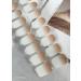Shop Semi Cured Gel Nail Strips - Nude Ombre | 20 PCS Beige Gel Stickers | UV Light Required - Salon Quality & Easy to Use - Buy Online on GoSupps.com