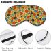 Shop Vintage Colorful Polka Dot Sleep Mask for Women - Adjustable Eye Shades with Elastic Strap | International Shipping Available - Buy Online on GoSupps.com